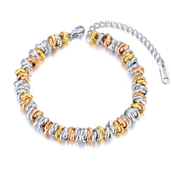 Bracciale da Donna con Nodi Intrecciati in Acciaio – Vari Colori