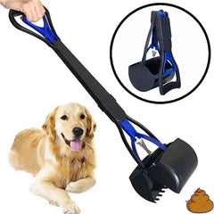 Paletta Raccogli Bisogni per Animali – 45 cm Portatile con Manico Lungo – Ideale per Erba e Ghiaia