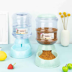 Dispenser d’Acqua per Cani e Gatti – 3,8 L – Automatico e Trasparente