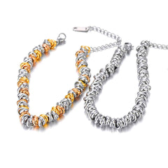 Bracciale da Donna con Nodi Intrecciati in Acciaio – Vari Colori