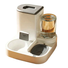 Dispenser Automatico 2 in 1 per Cibo e Acqua – Per Cani e Gatti