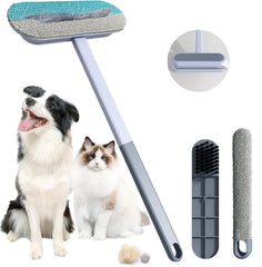 Spazzola 4 in 1 Rimuovi Peli per Cani e Gatti con Manico Lungo – Lavabile